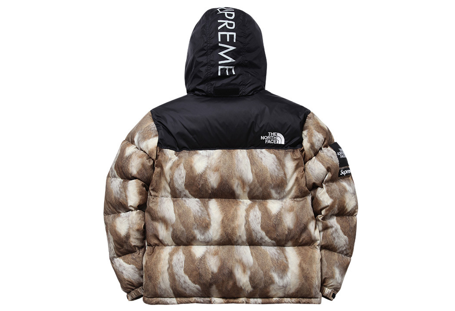 The North Face/Supreme - Fur Print Nuptse Jacket - ParkSIDER | Build