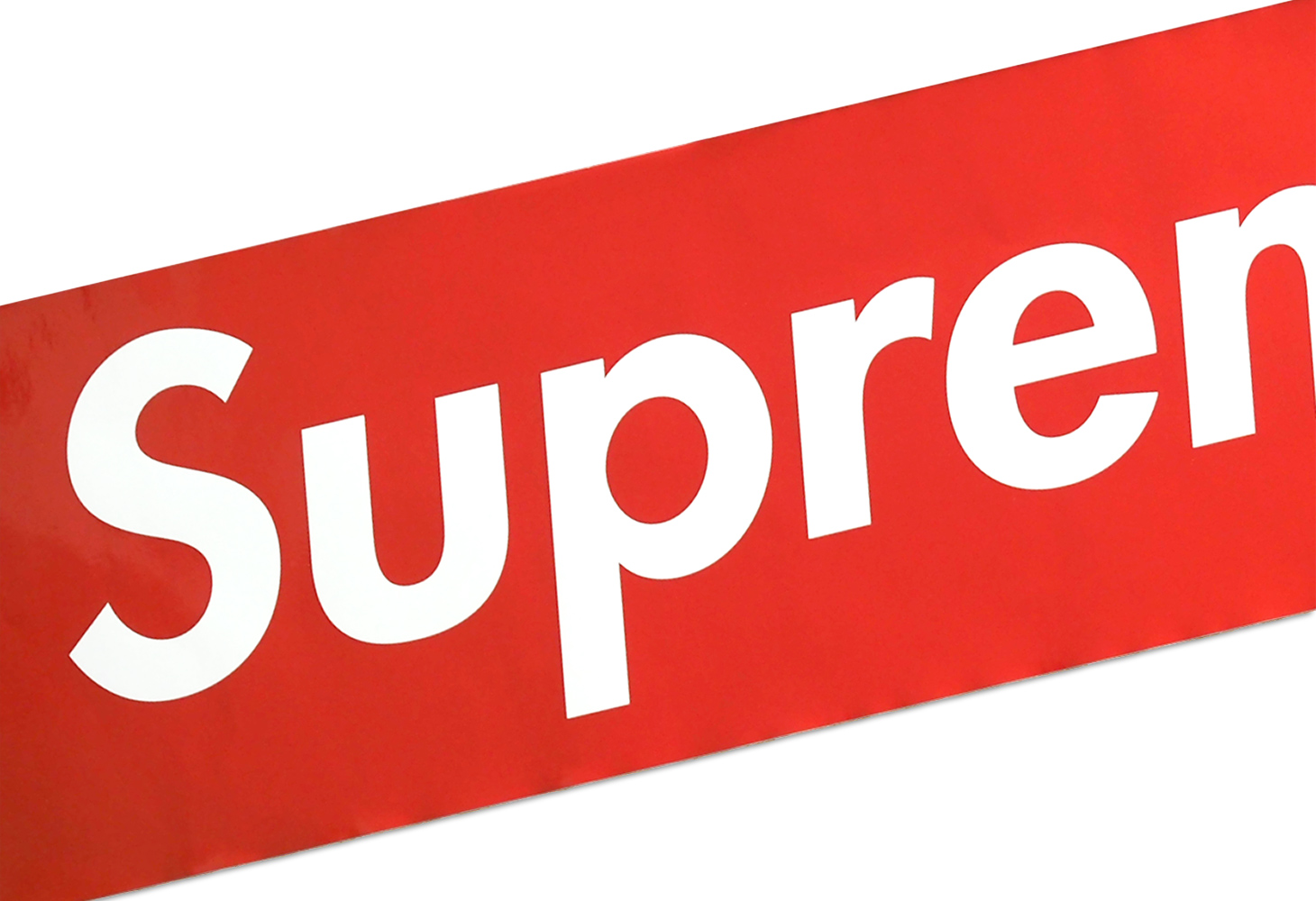 Supreme - Big Box Logo Sticker - ParkSIDER