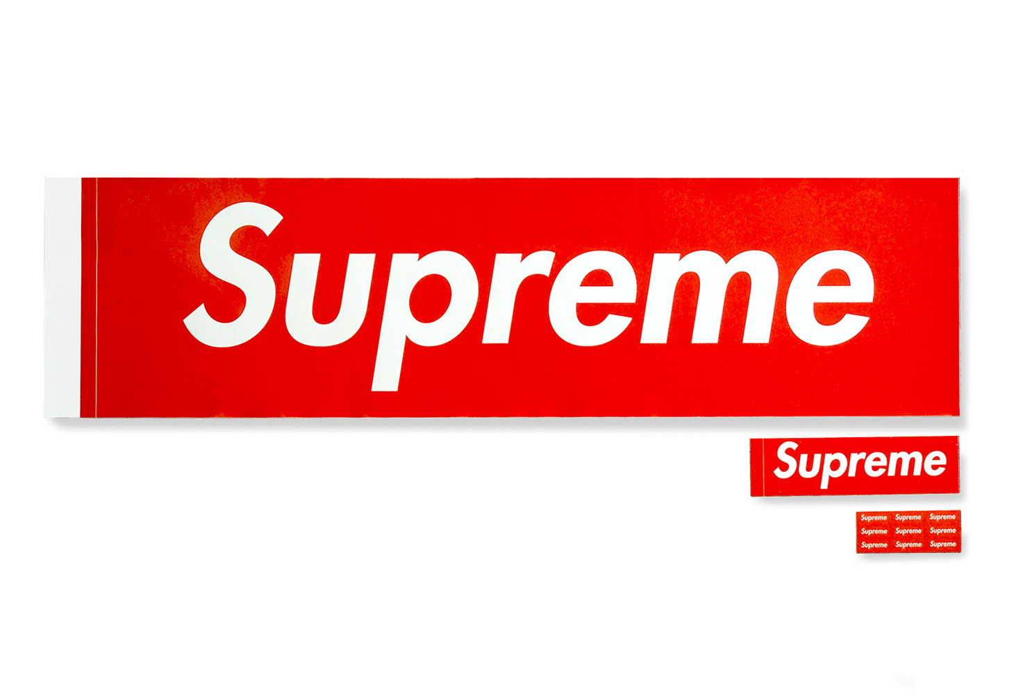 正規品 supreme box logo ステッカー 8枚セット